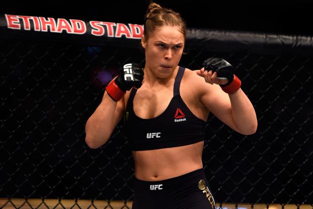 ronda rousey fighting